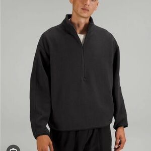 Oversized Fit Fleece Half Zip
